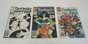 lot 53 image: (3) 1980s Marvel Comics Fantastic Four #274 #275 #276 Comic Books...