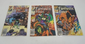 lot 54 image: (3) 1980s Marvel Comics Fantastic Four #277 #290 #291 Comic Books...
