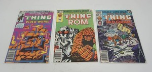lot 56 image: (3) Marvel Comics Two-In-One #98 #99 #100 The Thing Comic Books
