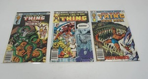 lot 57 image: (3) Marvel Comics Two-In-One #95 #96 #97 The Thing Comic Books...