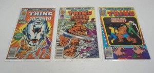 lot 58 image: (3) Marvel Comics Two-In-One #92 #93 #94 The Thing Comic Books...