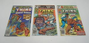 lot 62 image: (3) 1980s Marvel Comics Fantastic Four #62 #81 #82 Captain America Comic Books...