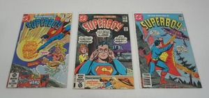 lot 65 image: (3) Marvel Comics Super Boy #5 #24 #34 Comic Books...