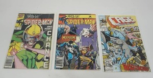 lot 76 image: (3) Marvel Comics Web of Spider-Man #15 #29 Cage #2 Comic Books...