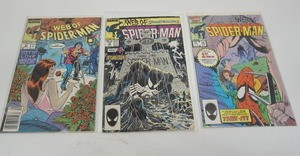 lot 77 image: (3) Marvel Comics Web of Spider-Man #16 JULY #32 NOV #42 SEPT Comic Books...