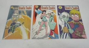 lot 80 image: (3) Anti-Ballistic Pixelation Gremlin Trouble #4 #5 #6 Comic Books...