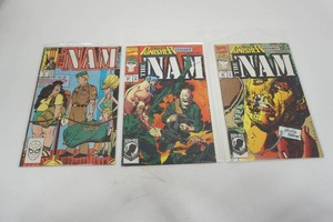 lot 94 image: (3) Marvel Comics The Nam #68 - The Punisher Invades Part 2 (1992), #69 1992, #15 1998...
