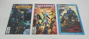lot 99 image: (3) DC Comics #24 The End Of The Outsiders 1995, The Outsiders #3