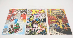 lot 268 image: (3) X-Men Avengers Marvel Comics