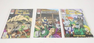 lot 280 image: (3) Hackmasters Knights of the Round Table Illustrated