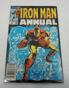 lot 106 image: Marvel Comics #6 Iron Man Annual 1983...