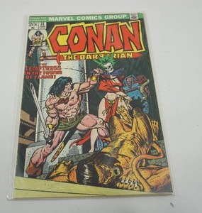 lot 120 image: Marvel Comics Group Conan The Barbarian #34 JAN The Temptress in the Tower of Flame...