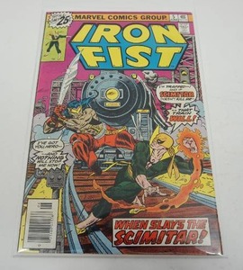 lot 128 image: Marvel Comics Group Iron Fist #5 JUNE When Slays the Scimitar