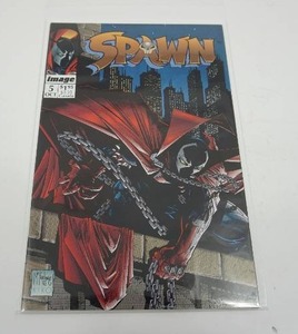 lot 131 image: Image Comics SPAWN #5 OCT Todd McFarlane Wanda Malebolgia Violator Simmons 1992