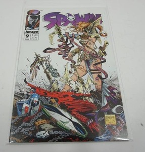lot 135 image: Image Comics SPAWN #9 MAR Todd McFarlane 1993 Angela