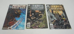 lot 146 image: (3) Dark Horse Comics Aliens vs Predator Duel #1 #2 Complete Set 1995 - Aliens vs Predator Duel #1 of 2 Only