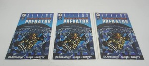 lot 150 image: (3) Dark Horse Comics Aliens Predator Deadliest Species Claremont Guige Beatty