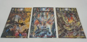 lot 151 image: (3) Dark Horse Comics Aliens Rogue #1 #2 #3 Complete Set Ian Edginton Will Simpson
