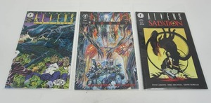 lot 152 image: (3) Dark Horse Comics Aliens #2 Rogue 1993 Salvation 1994 Earth Angel
