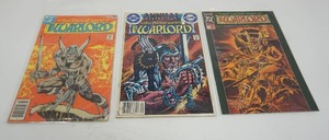 lot 158 image: (3) DC Comics The Warlord Annual #1 #6 #11
