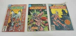 lot 160 image: (3) DC Comics The Warlord  #35 #47 #50