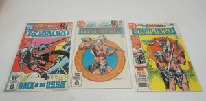 lot 161 image: (3) DC Comics The Warlord #48  #51  #52