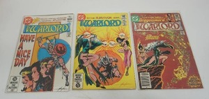 lot 162 image: (3) DC Comics The Warlord #53  #54  #55