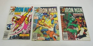 lot 170 image: (3) Marvel Comics Iron Man #187 OCT  #188 NOV  #189 DEC 1984
