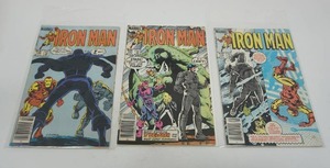 lot 173 image: (3) Marvel Comics Iron Man #193 APR  #194 MAY  #196 JULY