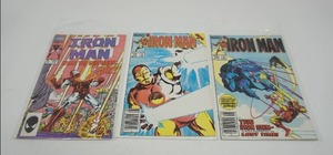 lot 175 image: (3) Marvel Comics Iron Man #196 JULY  #109 SEPT  #207 JUNE