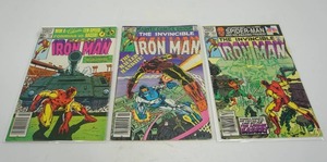 lot 184 image: (3) Marvel Comics Iron Man #153 DEC  #155 FEB  #156 MAR