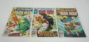 lot 185 image: (3) Iron Man #159 JUNE   #157 APR   #158 May Marvel Comics Group
