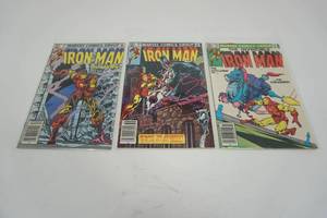 lot 187 image: (3) Iron Man  #164 NOV Bishop  #165 DEC Meltdown  #163 OCT Chessmen Marvel Comics Group
