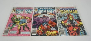 lot 189 image: (3) Iron Man #171 JUNE  #169 APR  #170 MAY  Marvel Comics Group