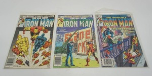 lot 190 image: (3) Iron Man #174 SEPT  #173 AUG Stark  #172 JULY Captain America Marvel Comics Group