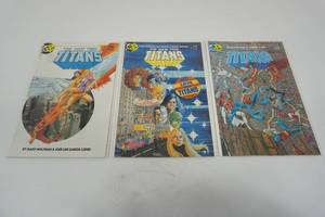 lot 215 image: (3) The New Teen Titans #3 NOV  #6 MAR  #7 APR  DC Comics