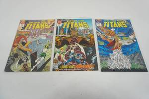 lot 223 image: (3) The New Teen Titans #35 SEPT #37 NOV #38 DEC  DC Comics