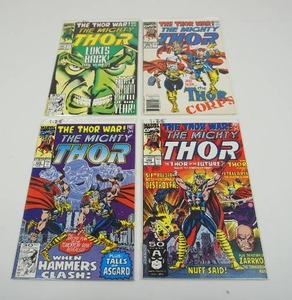 lot 232 image: The Mighty Thor #438 NOV  #439 NOV  #440 DEC  #44 DEC Marvel Comics