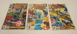 lot 234 image: (3) Avengers West Coast #93 APR  #95 JUN  #97 JUL  Marvel Comics