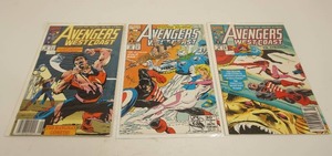 lot 237 image: (3) Avengers West Coast                       Marvel Comics