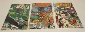 lot 238 image: (3) Avengers West Coast            Marvel Comics