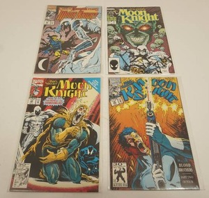 lot 246 image: (4) Moon Knight Marvel Comics