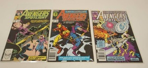 lot 252 image: (3) Avengers Spotlight Marvel Comics