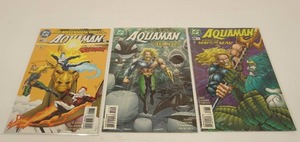 lot 254 image: (3) Aquaman Battle DC Comics