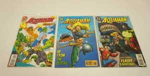 lot 255 image: (3) Aquaman DC Comics