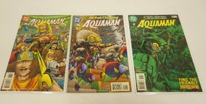 lot 258 image: (3) Aquaman DC Comics