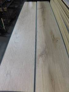 Tan - 8 mm T x 8 x 48 Click Plank Laminate Water proof Flooring (394 sq.ft)