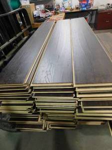 Dark Brown 12 mm 8 x 55 Click Plank Flooring Laminate Water Resitant (467 sq.ft)