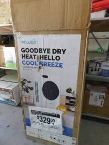 New - 1600 CFM 3-Speed Portable Evaporative Cooler and Fan for 1076 sq. ft.