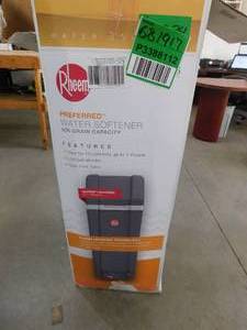 Rheem 32,000 Grain Preferred Home Water Softener for Hard Water and Iron Reduction